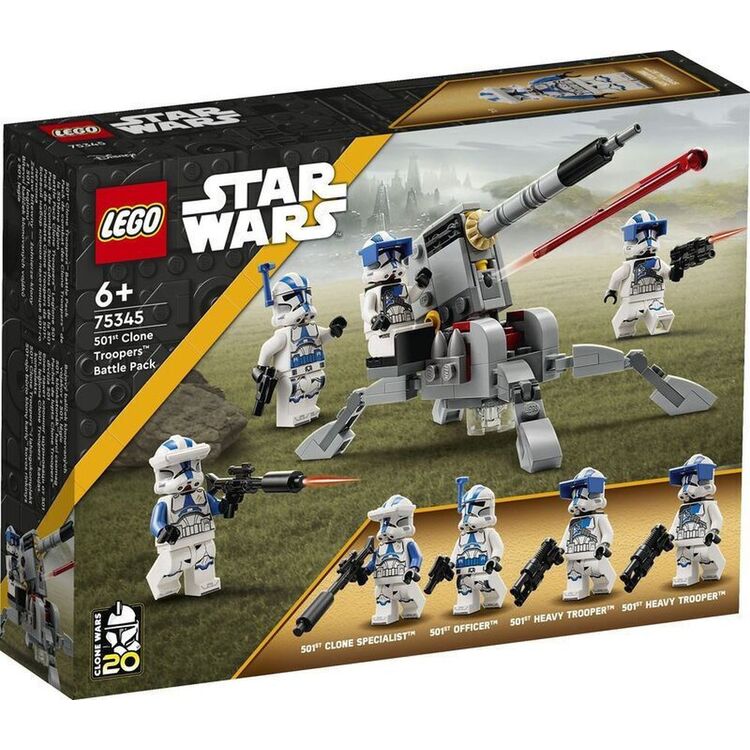 Product LEGO® Star Wars™: 501st Clone Troopers™ Battle Pack (75345) image