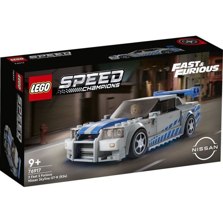Product LEGO® Speed Champions: 2 Fast 2 Furious Nissan Skyline GT-R (R34) (76917) image