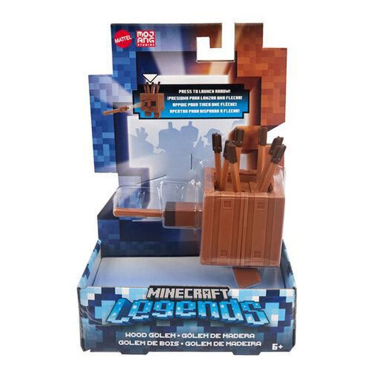 Product Mattel Minecraft: Legends - Wood Golem Action Figure (8cm) (GYR82) image