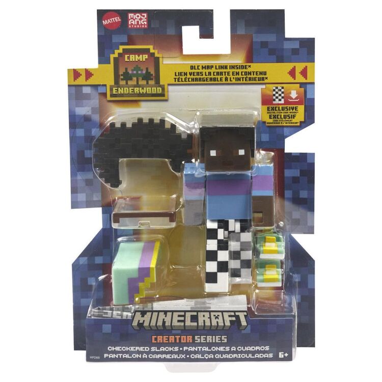 Product Mattel Minecraft: Creator Series - Checkered Slacks (8cm) (HPD88) image