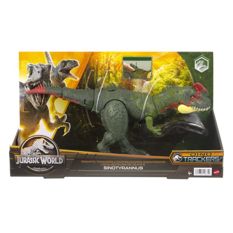 Product Mattel Jurassic World: Gigantic Dino Trackers - Sinotyrannus Large Dinosaur Figure (HLP25) image