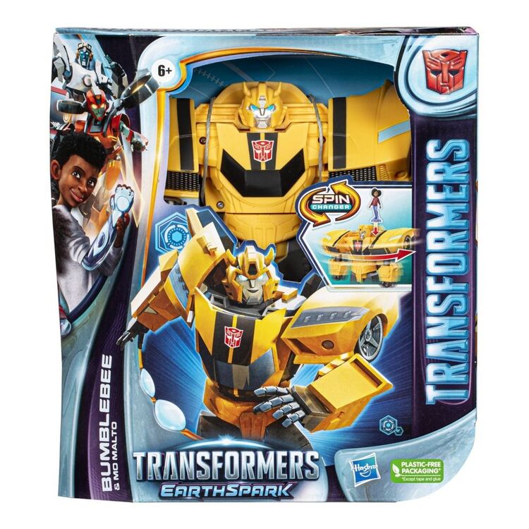 Product Hasbro Transformers: Earthspark Spin Changer - Bumblebee  Mo Malto (F7662) image