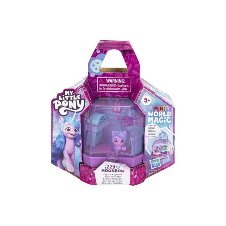 Product Hasbro My Little Pony: Mini World Magic - Izzy Moonbow Crystal Keychain (F5244) image