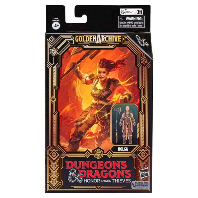 Product Hasbro Fans - Dungeons  Dragons Honor Among Thieves: Golden Archive Action Figure - Holga (F4866) image