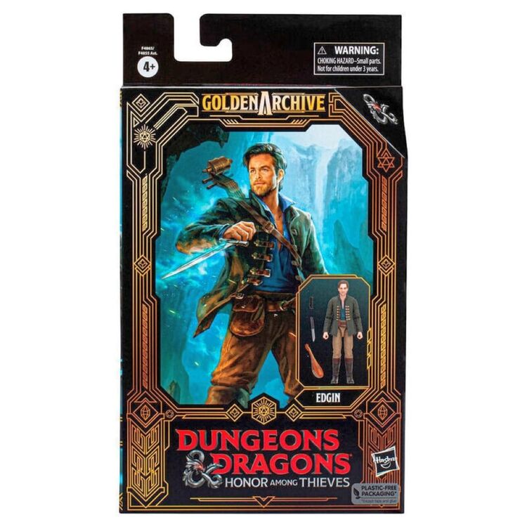 Product Hasbro Fans - Dungeons  Dragons Honor Among Thieves: Golden Archive Action Figure - Edgin (F4865) image