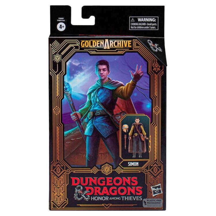 Product Hasbro Fans - Dungeons  Dragons Honor Among Thieves: Golden Archive Action Figure - Simon (F4869) image