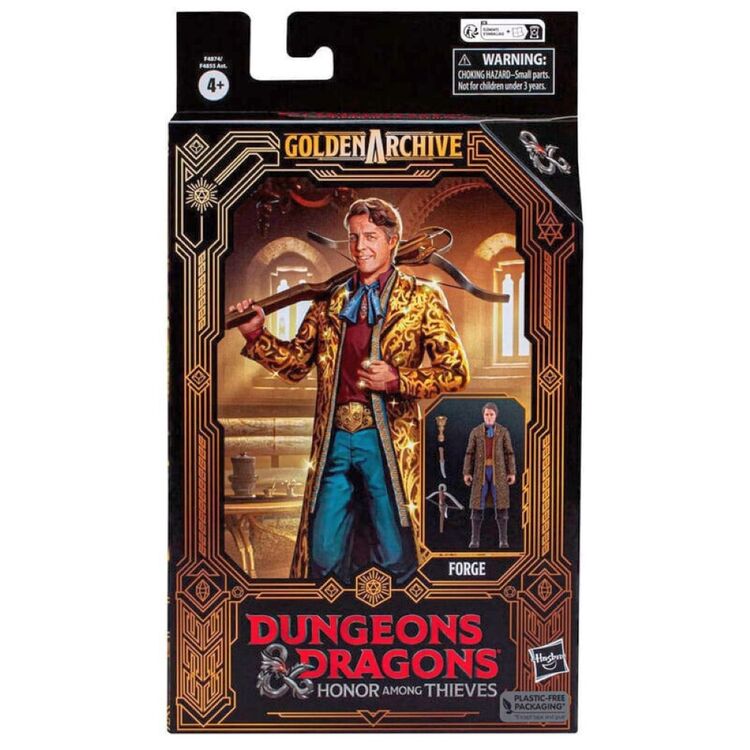 Product Hasbro Fans - Dungeons  Dragons Honor Among Thieves: Golden Archive Action Figure - Forge (F4874) image