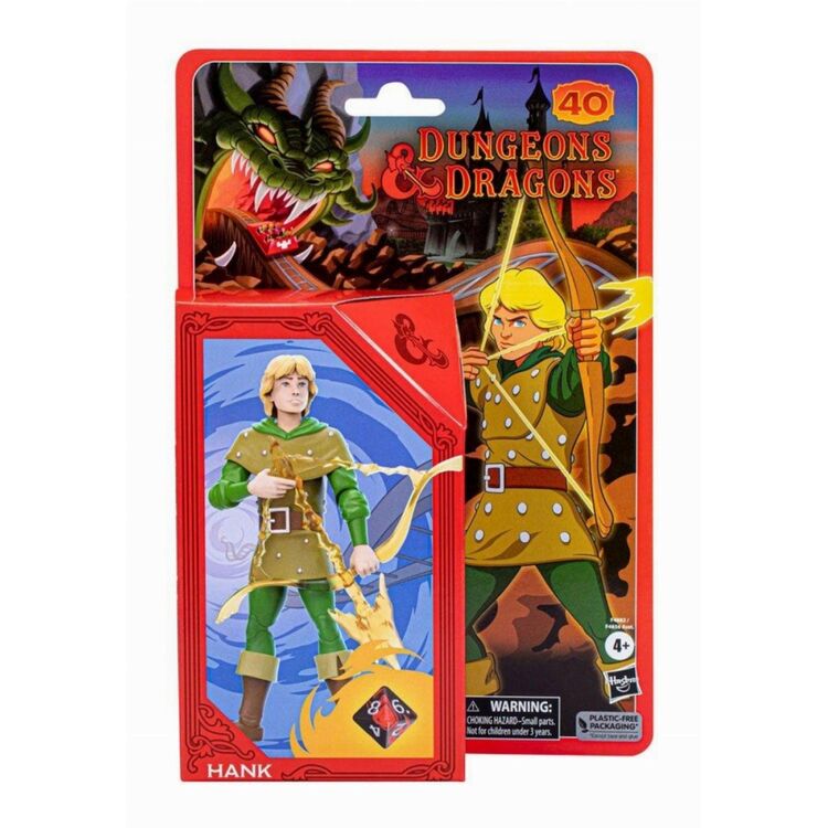 Product Hasbro Fans - Dungeons  Dragons Retro Collection: Hank Action Figure (15cm) (Excl.) (F4882) image