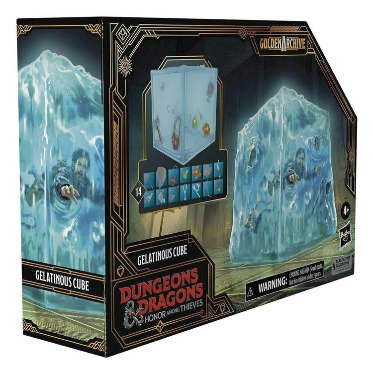 Product Hasbro Fans - Dungeons  Dragons Honor Among Thieves: Golden Archive - Gelatinous Cube Figure (20cm) (F6370) image