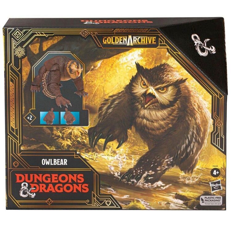 Product Hasbro Fans - Dungeons  Dragons: Golden Archive - Owlbear Action Figure (21cm) (F6640) image