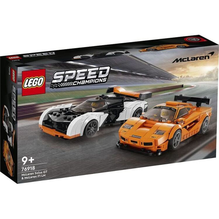Product LEGO® Speed Champions: McLaren Solus GT και McLaren F1 LM (76918) image