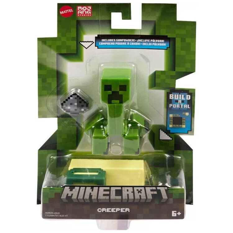 Product Mattel Minecraft: Creeper Core Figure (HMB20) image