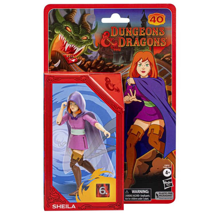 Product Hasbro Fans Cartoon Classics: Dungeons  Dragons - Sheila Action Figure (15cm) (Excl.) (F4878) image