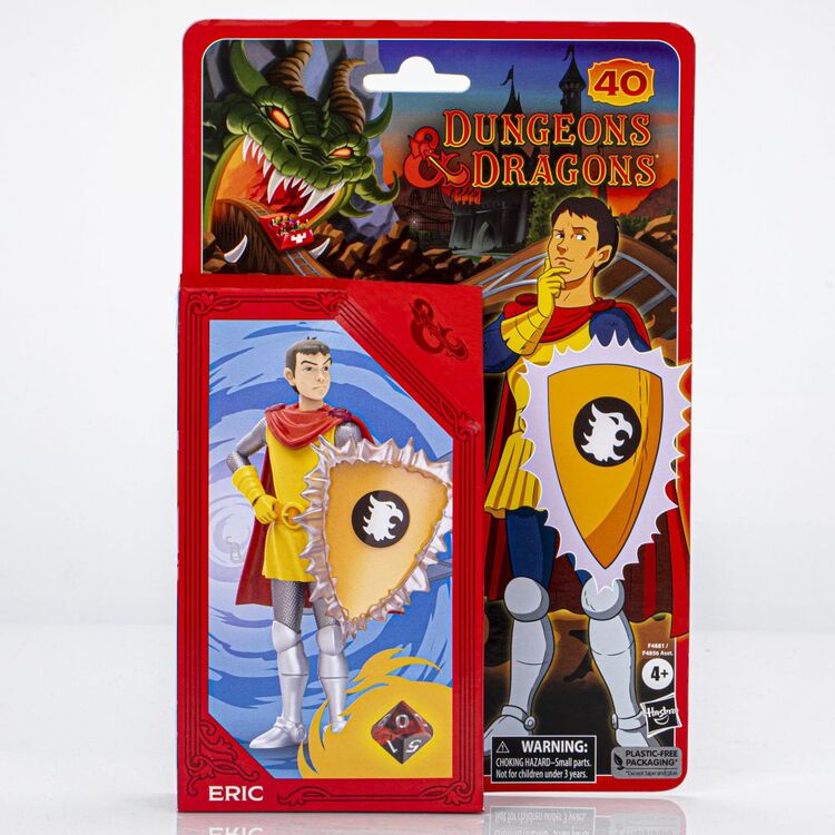 Product Hasbro Fans Cartoon Classics: Dungeons  Dragons - Eric Action Figure (15cm) (Excl.) (F4881) image
