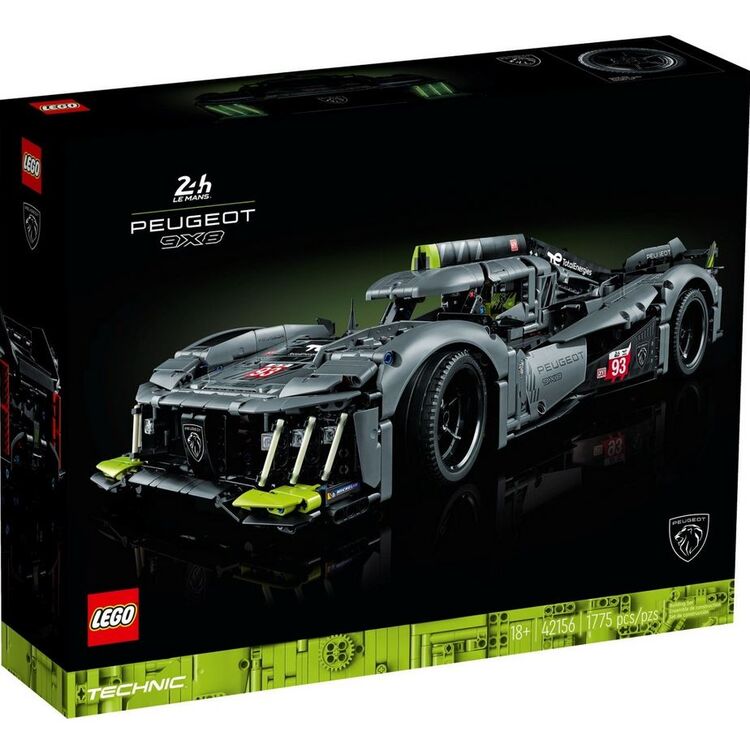 Product LEGO® Technic: Peugeot 9X8 24H Le Mans Hybrid Hypercar (42156) image