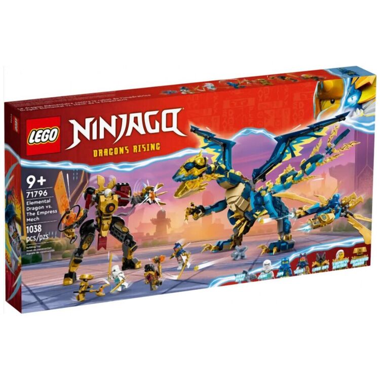 Product LEGO® NINJAGO®: Elemental Dragon vs. The Empress Mech (71796) image