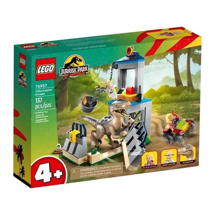 Product LEGO® Jurassic World: Jurassic Park Velociraptor Escape (76957) image