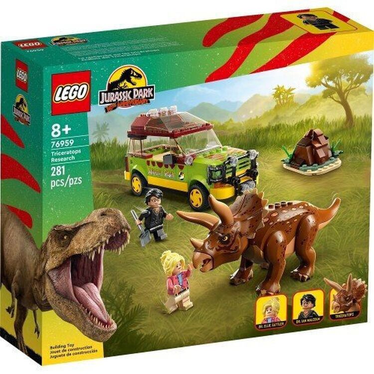 Product LEGO® Jurassic Park 30th Anniversary - Triceratops Research (76959) image