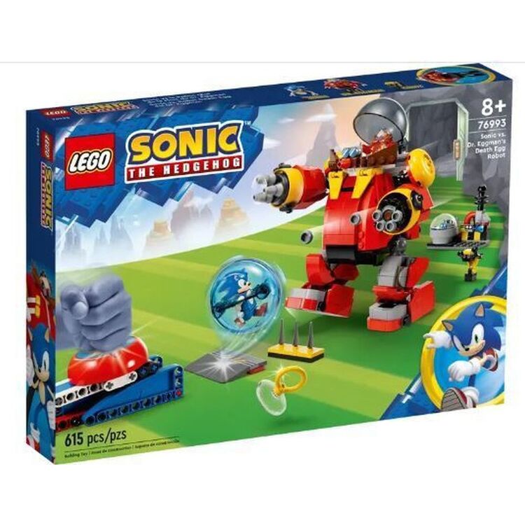 Product LEGO® Sonic the Hedgehog™: Sonic vs. Dr. Eggman’s Death Egg Robot (76993) image