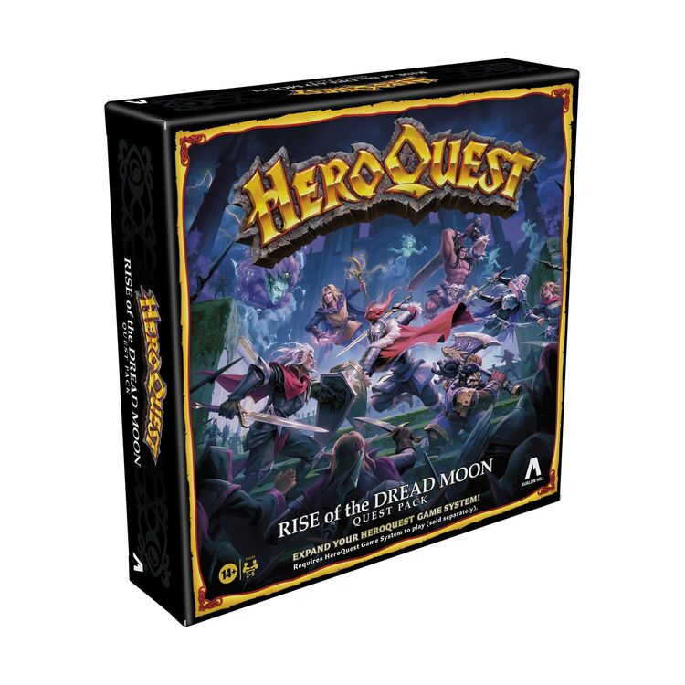 Product Επέκταση Παιχνιδιού Hasbro Avalon Hill Hero Quest: Rise of the Dread Moon Quest Pack (Expansion) (English Language) (F6646UU0) image