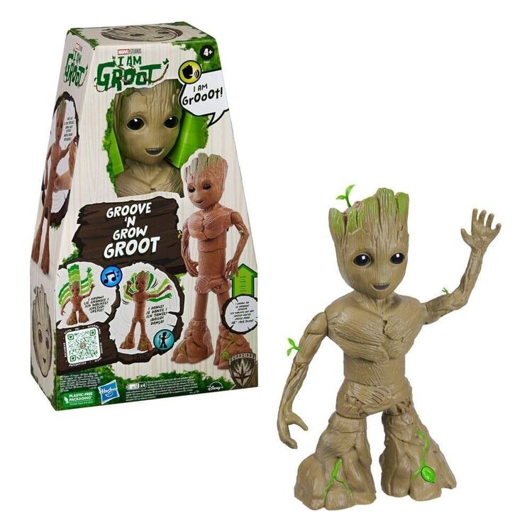 Product Hasbro Marvel: I am Groot - Groove N Grow Groot Action Figure (F8027) image