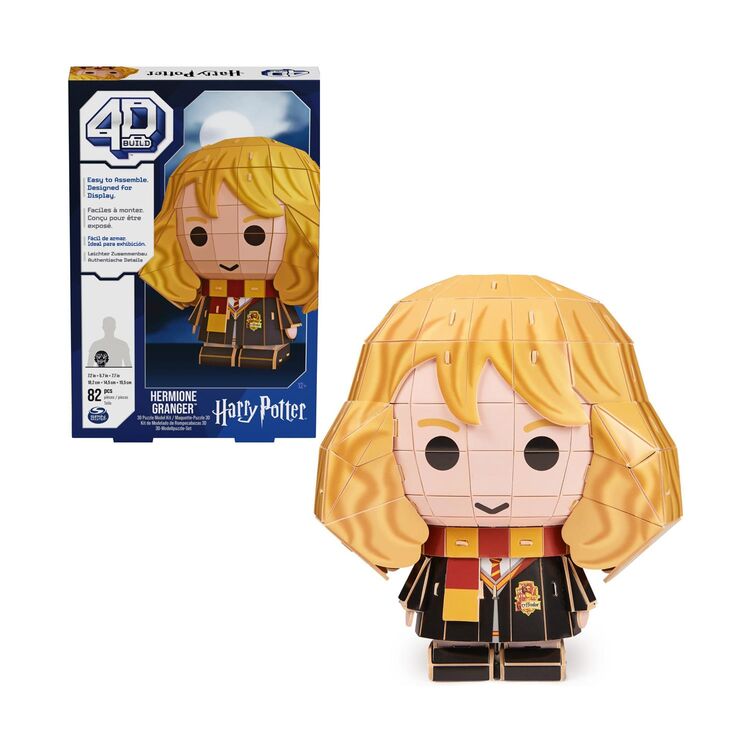 Product Spin Master Harry Potter: 4D Build - Hermione Granger 3D Cardstock Puzzle Model Kit (6069825) image