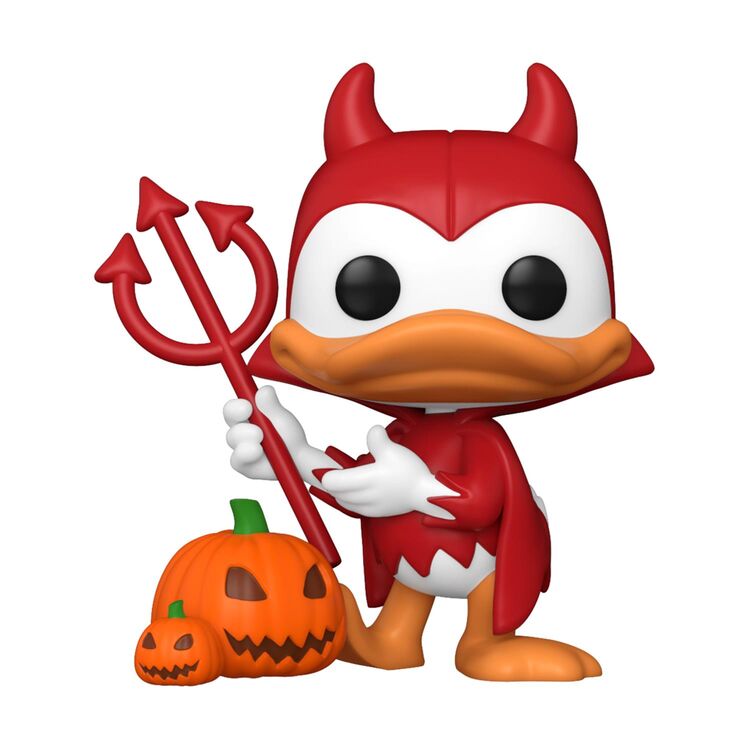 Product Φιγούρα Funko Pop! Mickey & Friends - Devil Donald with Pumpkin (Chase is Possible) image