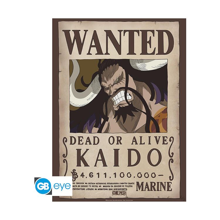 Product Abysse One Piece - Wanted Kaido Poster Chibi (52x38cm) (GBYDCO265) image