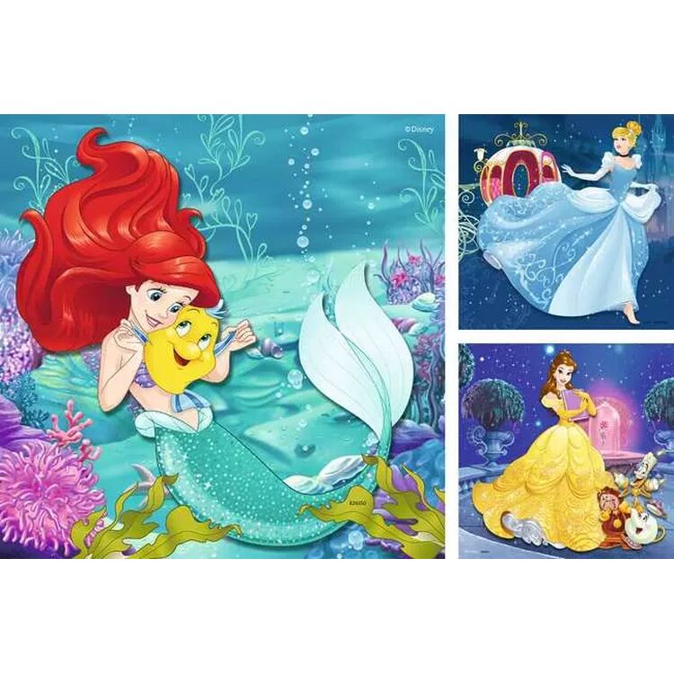 Product Παζλ Ravensburger Puzzle: Disney Princess - Princesses Adventure 3X49 Κομμάτια.) (09350) image