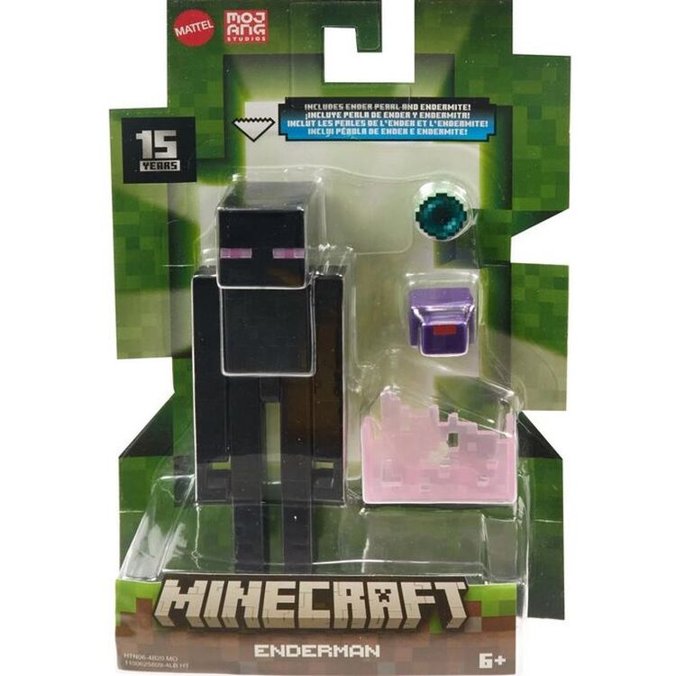 Product Mattel Minecraft: 15th Anniversary - Enderman Action Figure (HTN06) image
