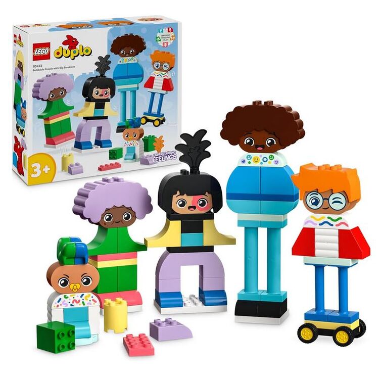 Product LEGO® DUPLO®: Town Κατασκευάσιμα Άτομα με Μεγάλα Συναισθήματα (10423) image