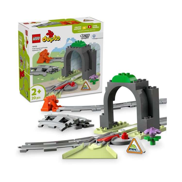 Product LEGO® DUPLO® Town: Σετ Επέκτασης με Σήραγγα και Τροχιές Τρένου (10425) image
