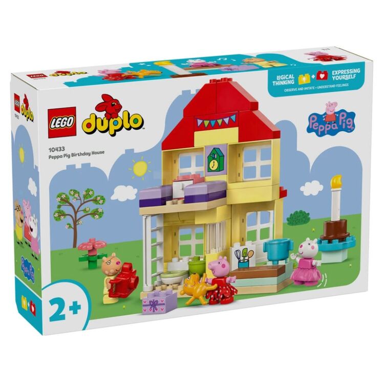 Product LEGO® DUPLO®: Πέππα το Γουρουνάκι - Σπίτι Γενεθλίων (10433) image