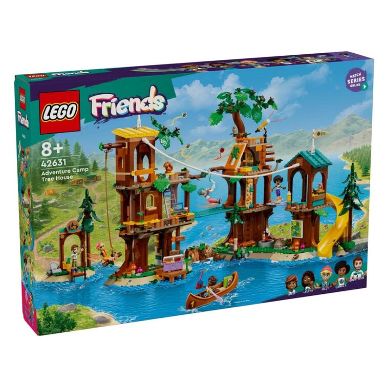 Product LEGO® Friends: Το Δεντρόσπιτο της Κατασκήνωσης της Περιπέτειας (42631) image