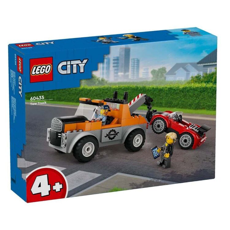 Product LEGO® City Great Vehicles: Ρυμουλκό Φορτηγό και Επισκευή Σπορ Αυτοκινήτου (60435) image