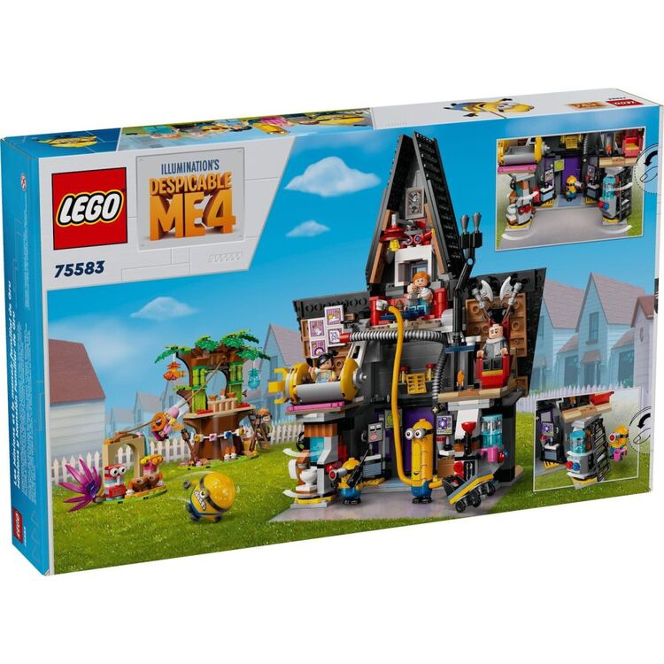 Product LEGO® Despicable Me 4: Minions and Gru's Family Mansion (75583) image