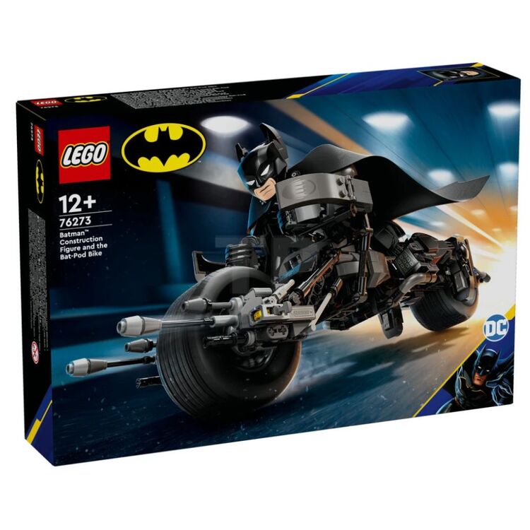 Product LEGO® DC Batman™: Φιγούρα Κατασκευής Μπάτμαν και η Μηχανή Bat-Pod (76273) image