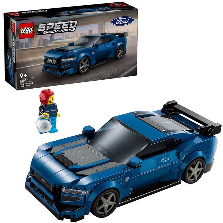 Product LEGO® Speed Champions: Σπορ Αυτοκίνητο Ford Mustang Dark Horse (76920) image