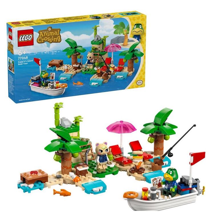 Product LEGO® Animal Crossing: Περιήγηση του Kapp'n με Βάρκα στο Νησί (77048) image
