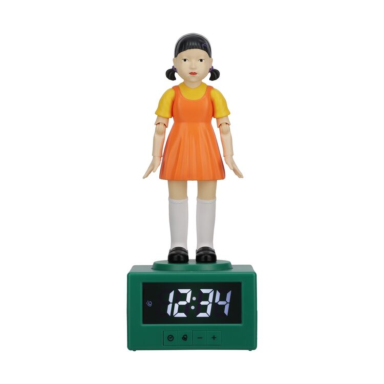 Product Επιτραπέζιο Ρολόι με Ξυπνητήρι Paladone: Squid Game - Spirits Young Hee Alarm Clock (PP13305SG) image