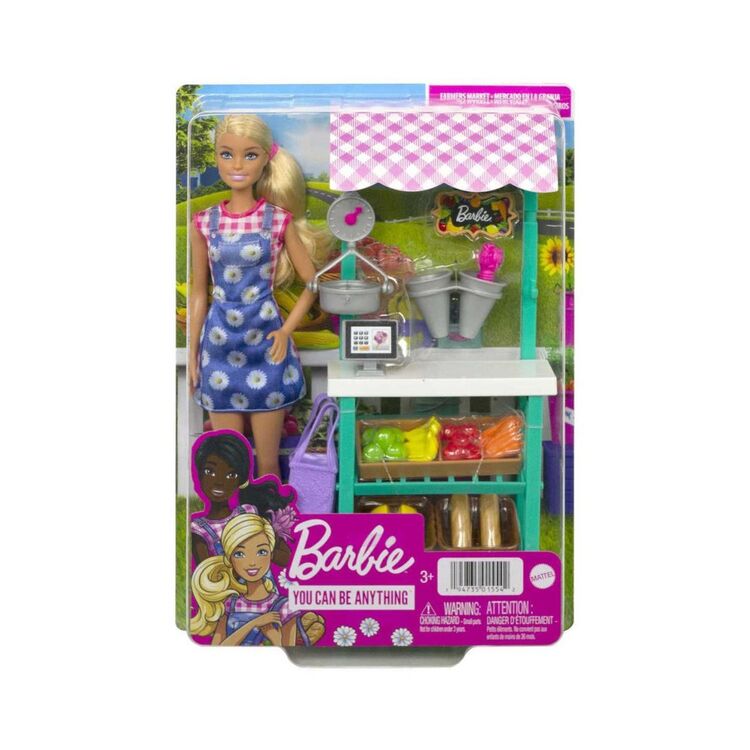 Product Mattel Barbie® You can be Anything - Farmers' Market Playset (HCN22) image