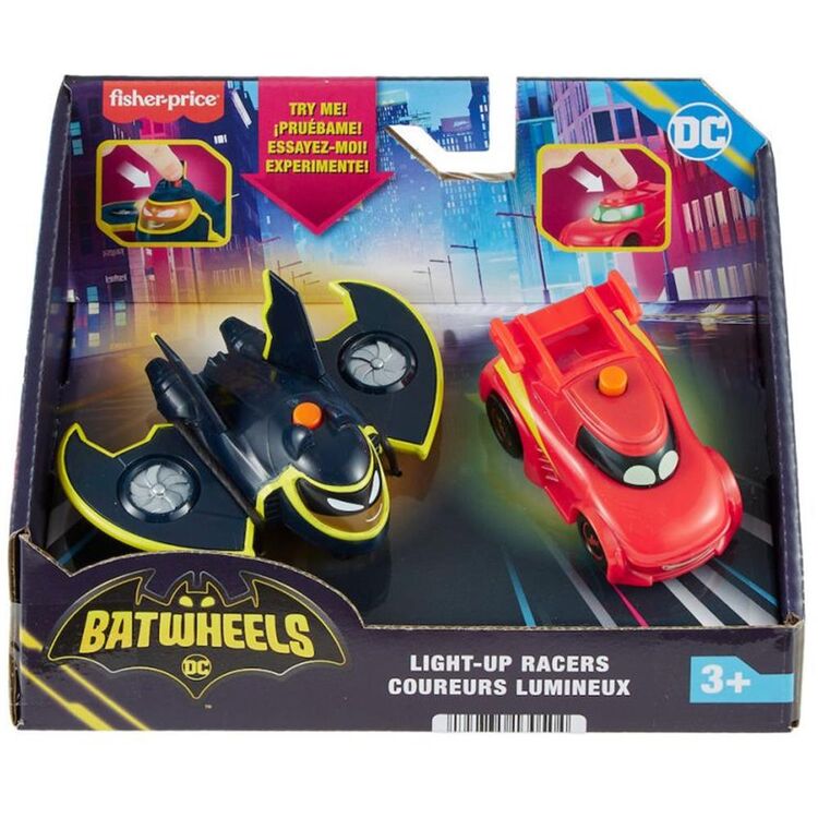 Product Fisher-Price® DC: Batwheels - Light-Up Racers (HML26) image