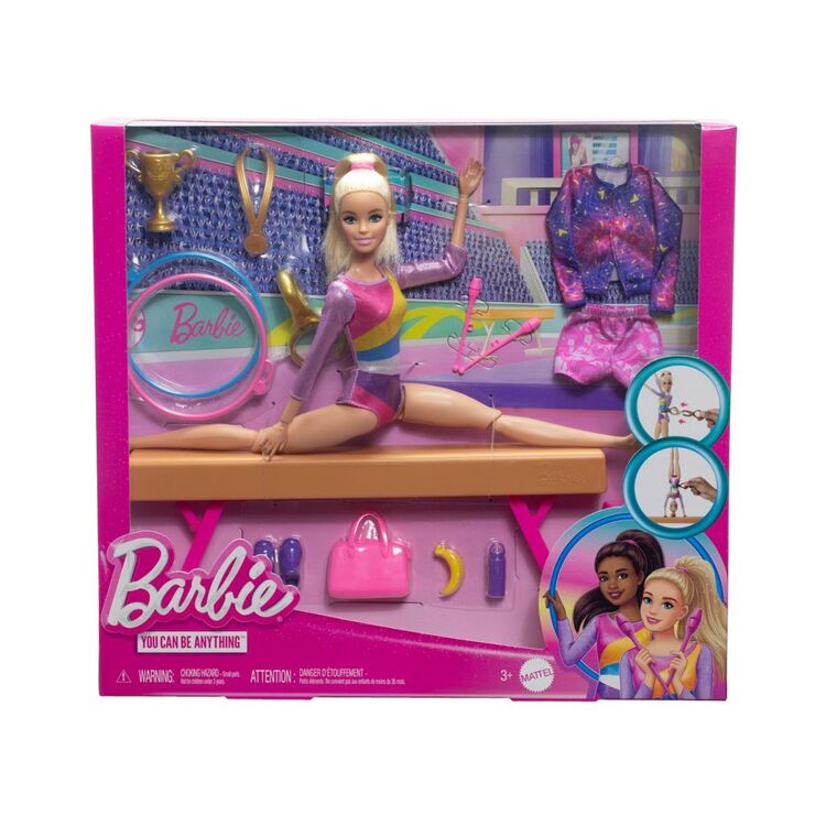 Product Mattel Barbie® You Can be Anything - Gymnastics Playset (HRG52) image