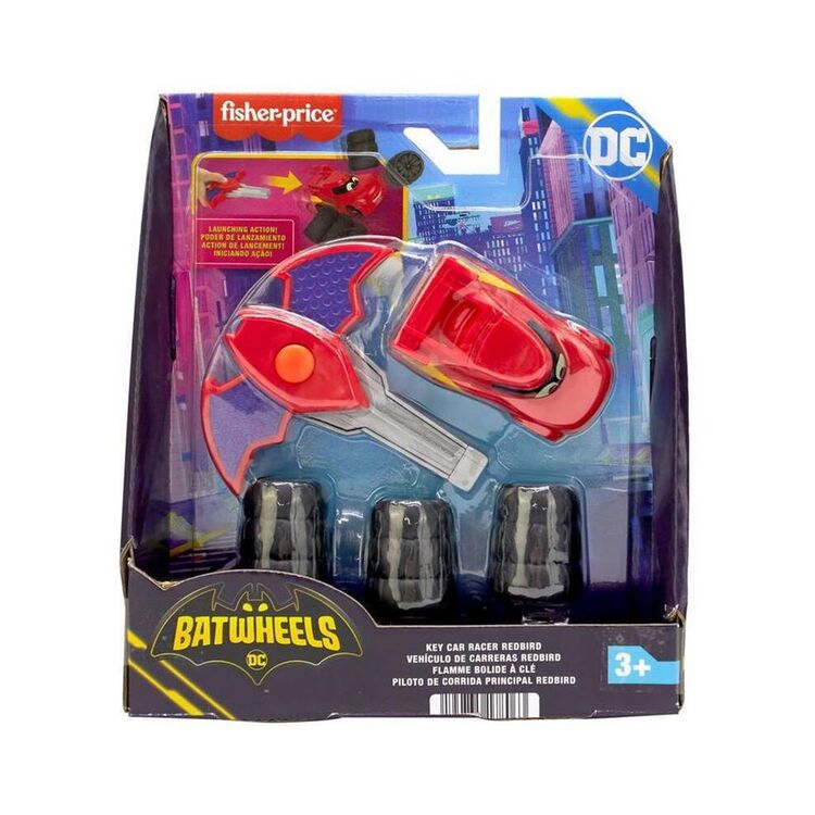 Product Fisher-Price® DC Batwheels - Key Car Racer Redbird Vehicle (HRJ55) image