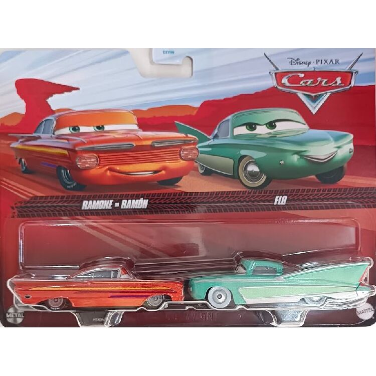 Product Mattel Disney Pixar: Cars - Ramone and Flo (Set of 2) (HTX09) image