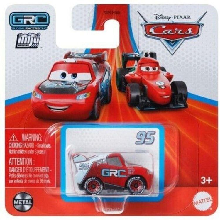 Product Mattel Disney Cars: GRC Mini Racers - Lightning McQueen Vehicle (HXY53) image