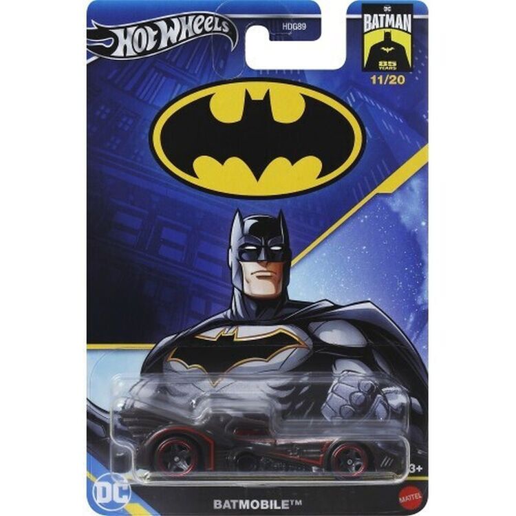 Product Mattel Hot Wheels DC: Batman 85 Years - Batmobile Vehicle (HRW26) image