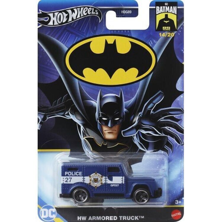 Product Mattel Hot Wheels DC: Batman 85 Years - HW Armored Truck (HRW28) image