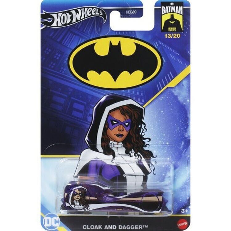 Product Mattel Hot Wheels DC: Batman 85 Years - Cloak And Dagger Vehicle (HRW29) image