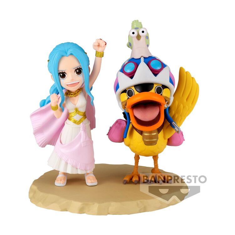 Product Φιγούρα Banpresto WCF Log Stories: One Piece - Nefeltari Vivi &amp; Karoo Statue (7cm) (89559) image